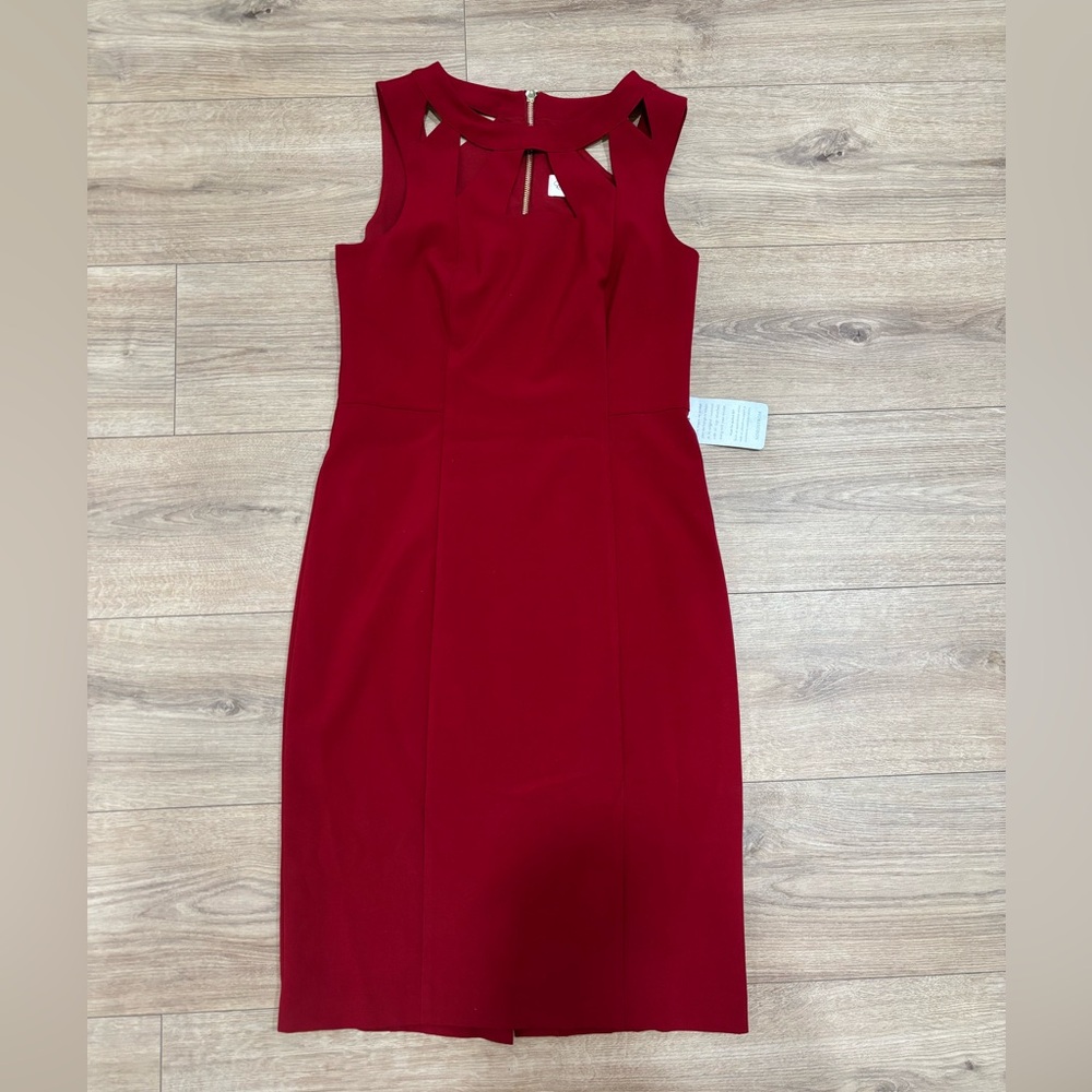 Eliza J  red dress